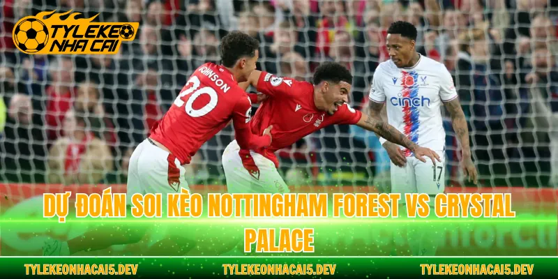Dự đoán soi kèo Nottingham Forest vs Crystal Palace
